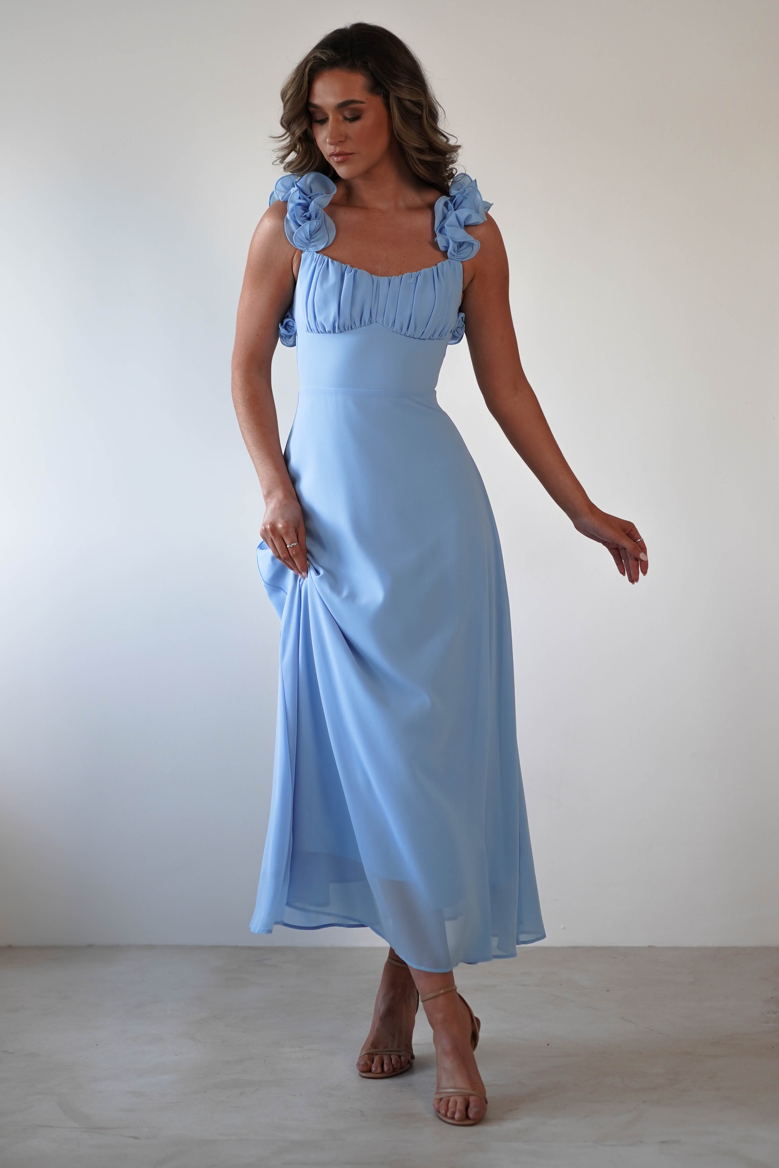 Vestido Sadie Azul Claro