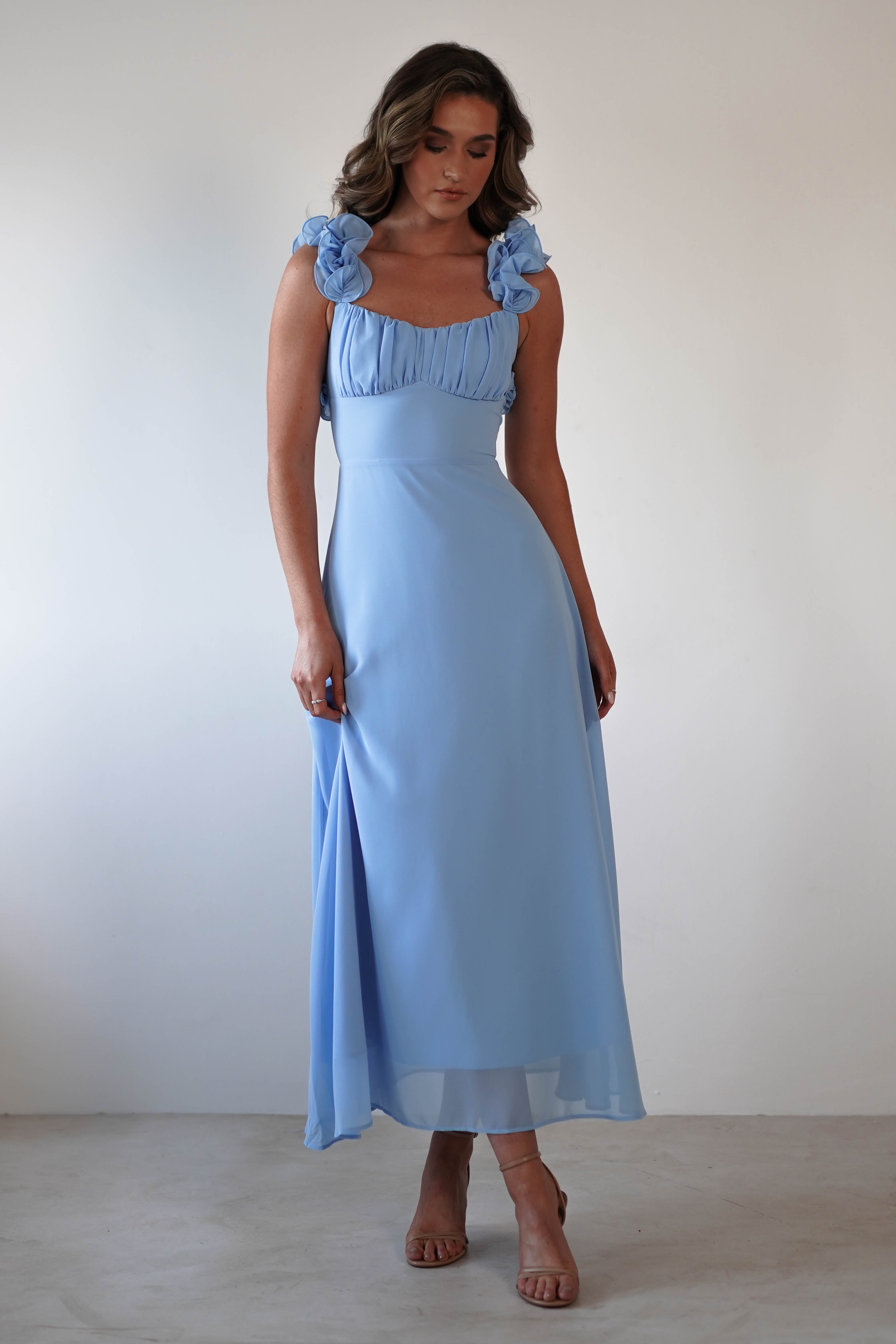 Vestido Sadie Azul Claro