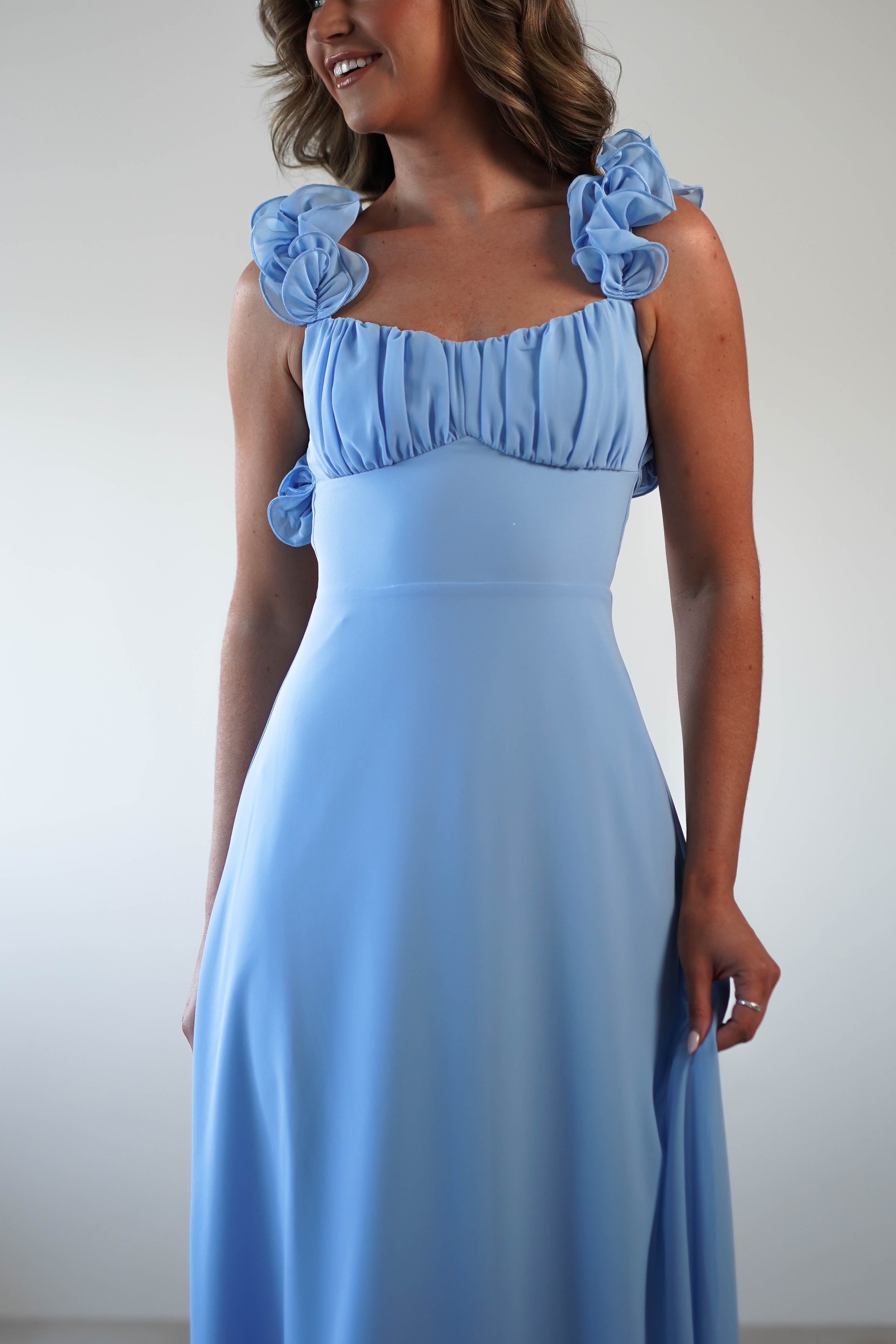 Vestido Sadie Azul Claro