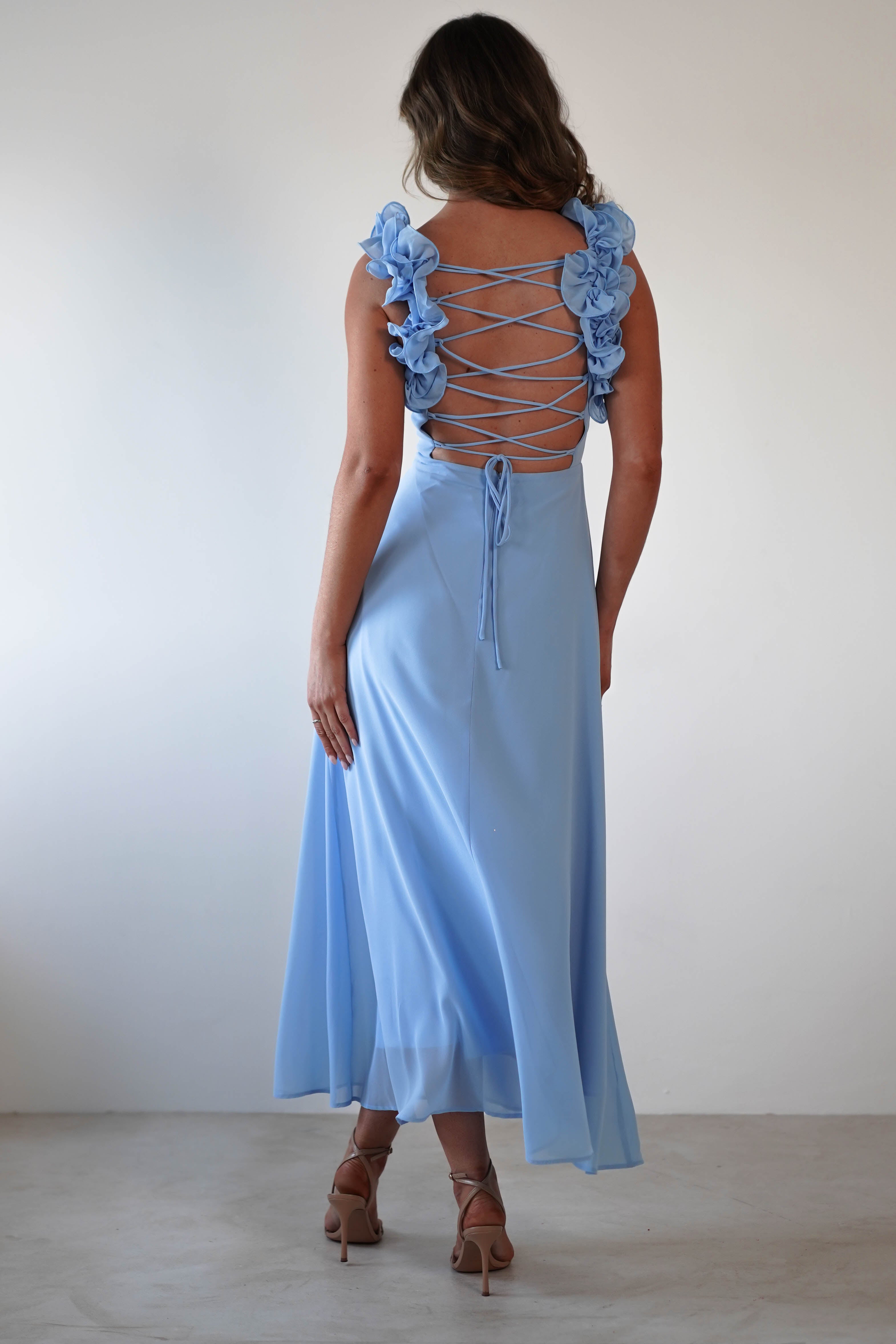 Vestido Sadie Azul Claro