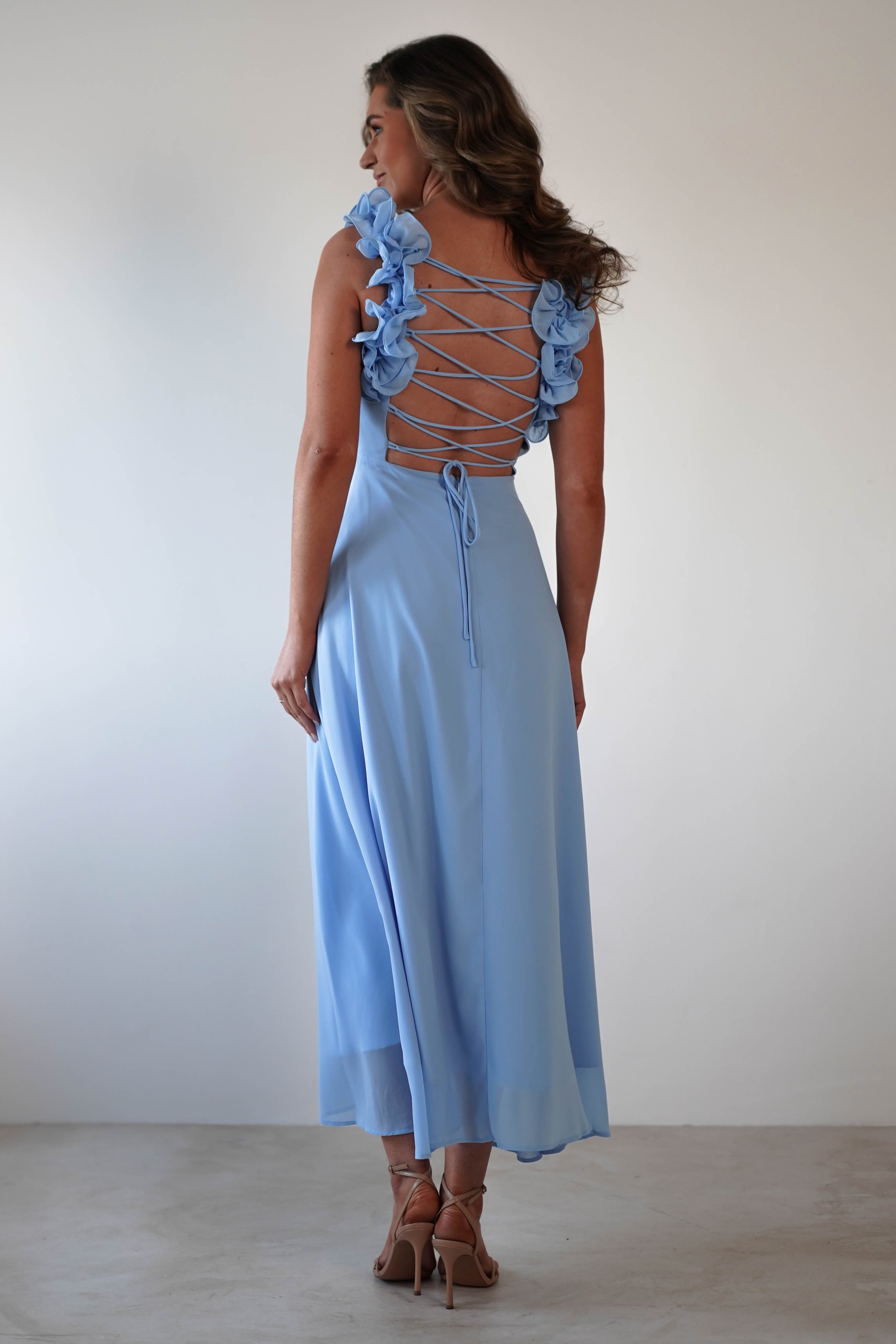 Vestido Sadie Azul Claro
