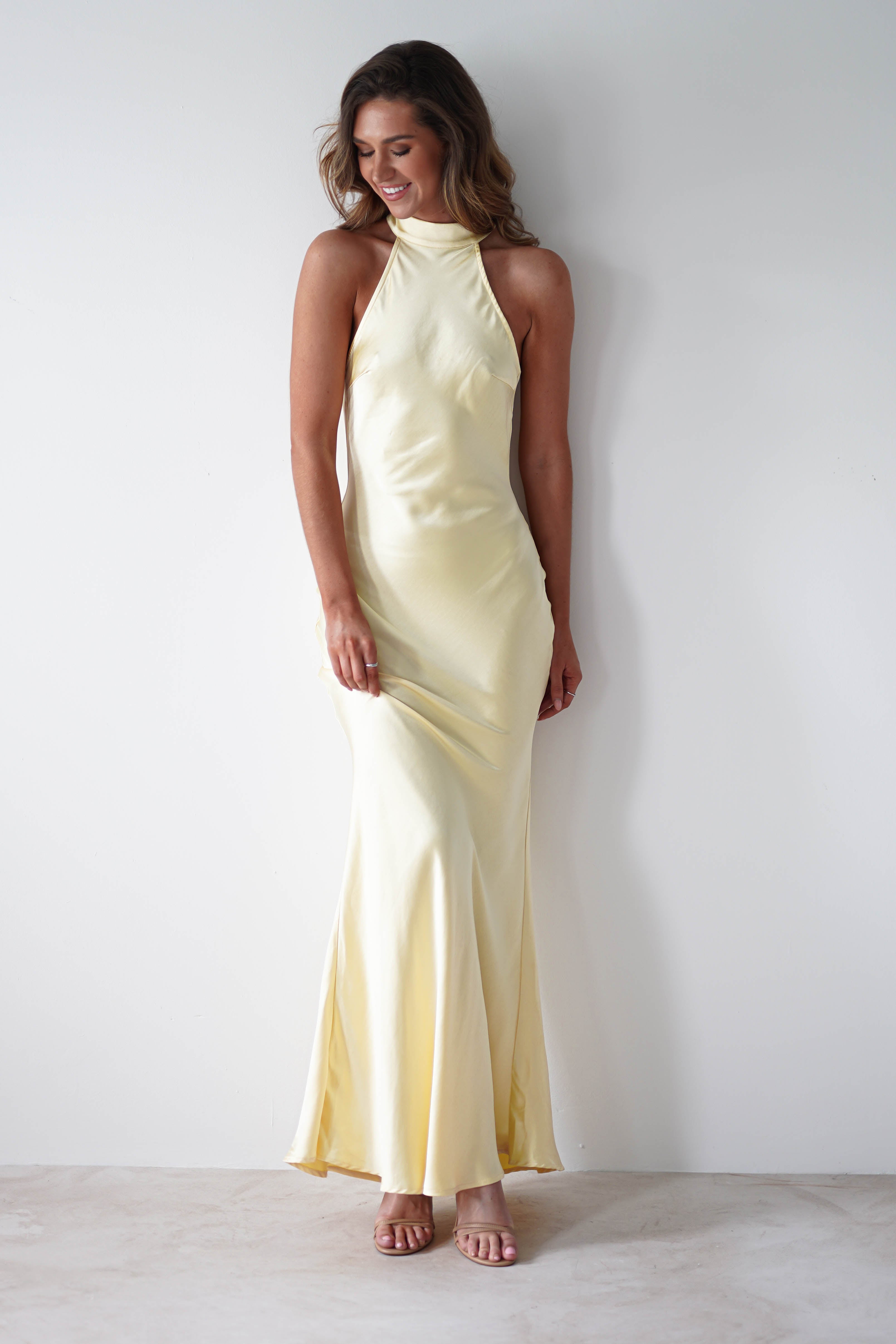 Vestido Natalia Limão
