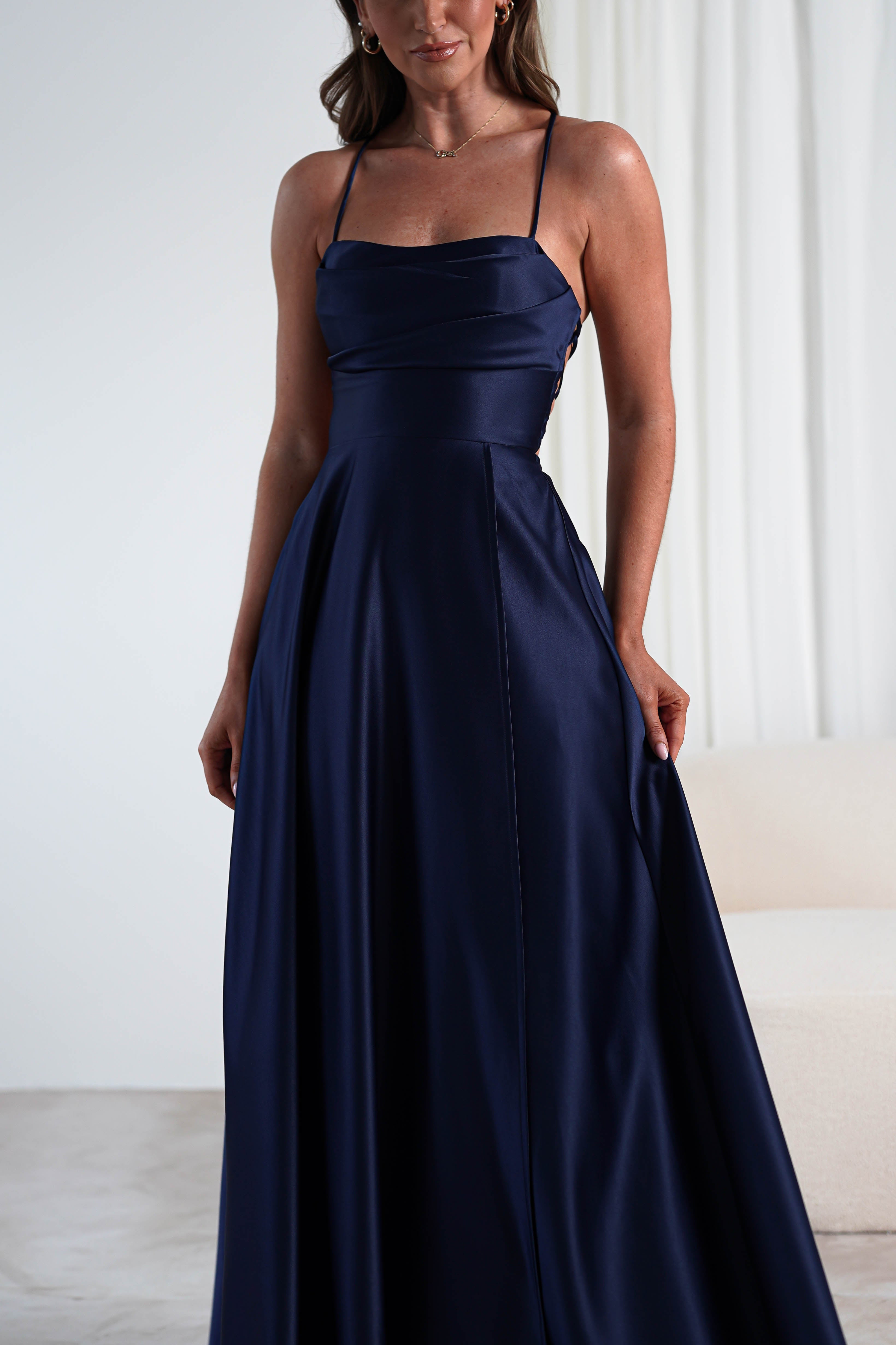 Vestido Shantal Azul-Marinho
