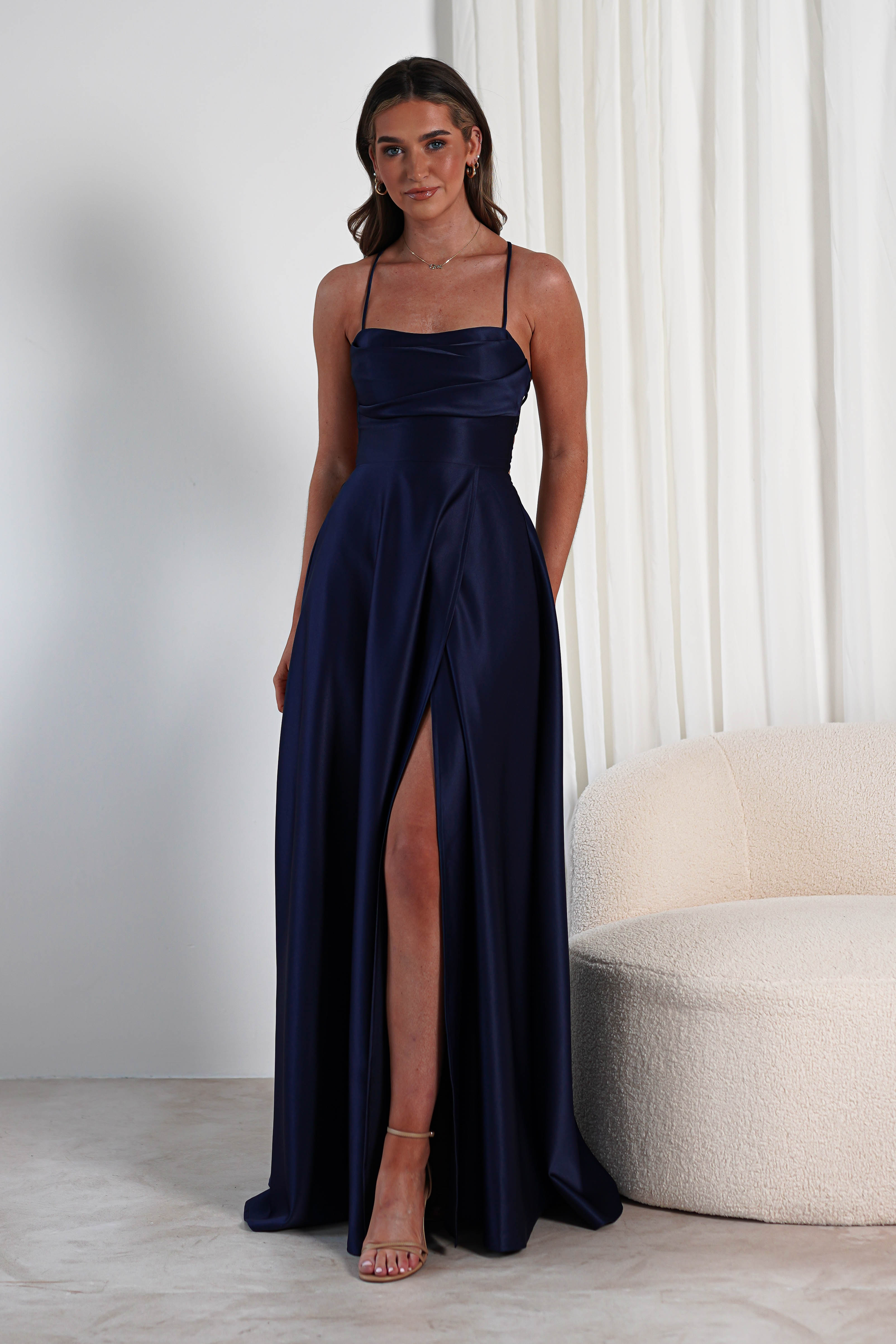 Vestido Shantal Azul-Marinho
