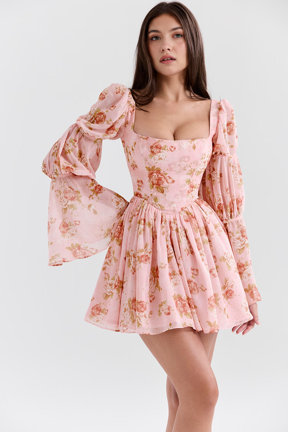 Vestido Manga Rosalia