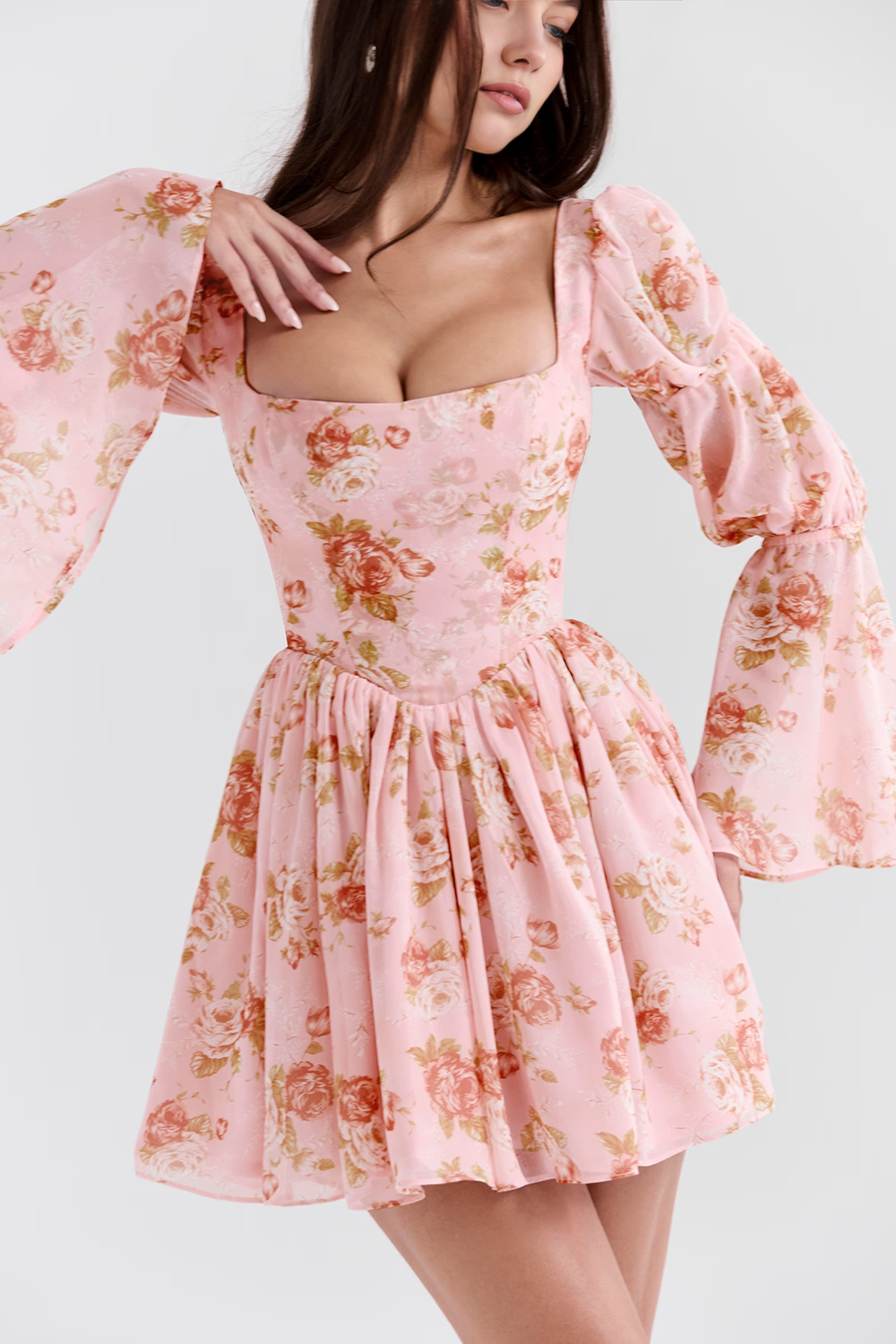 Vestido Manga Rosalia