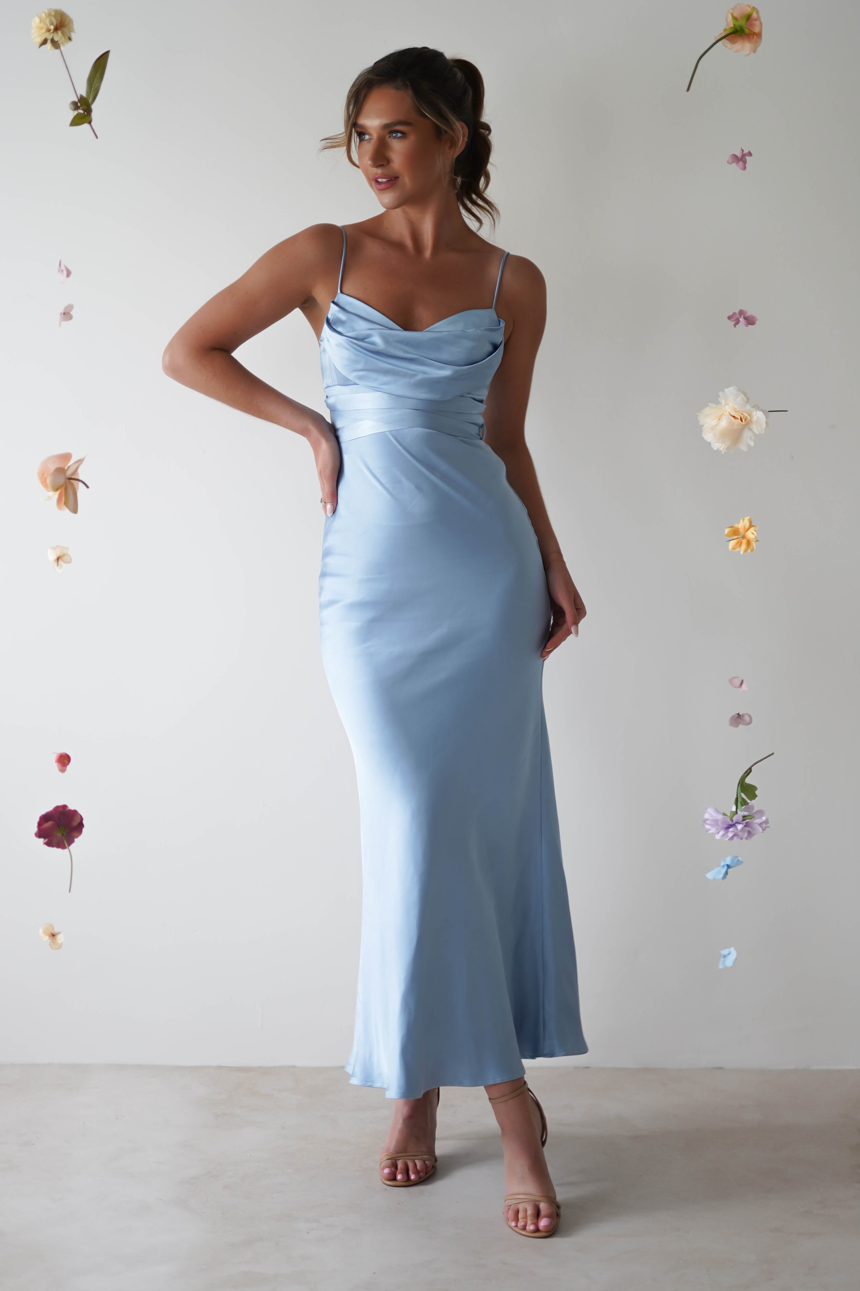 Vestido  Everleigh Azul