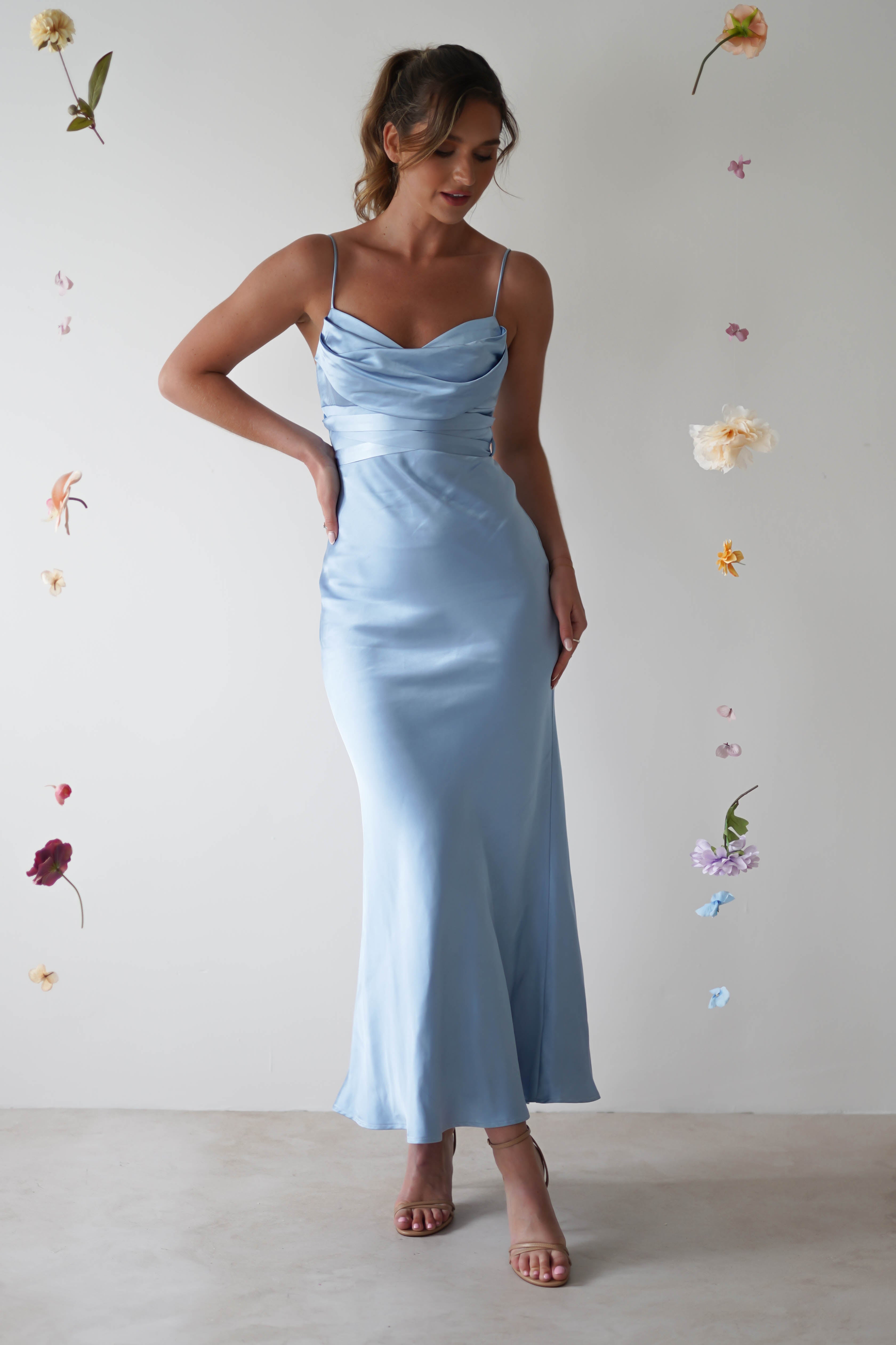 Vestido  Everleigh Azul