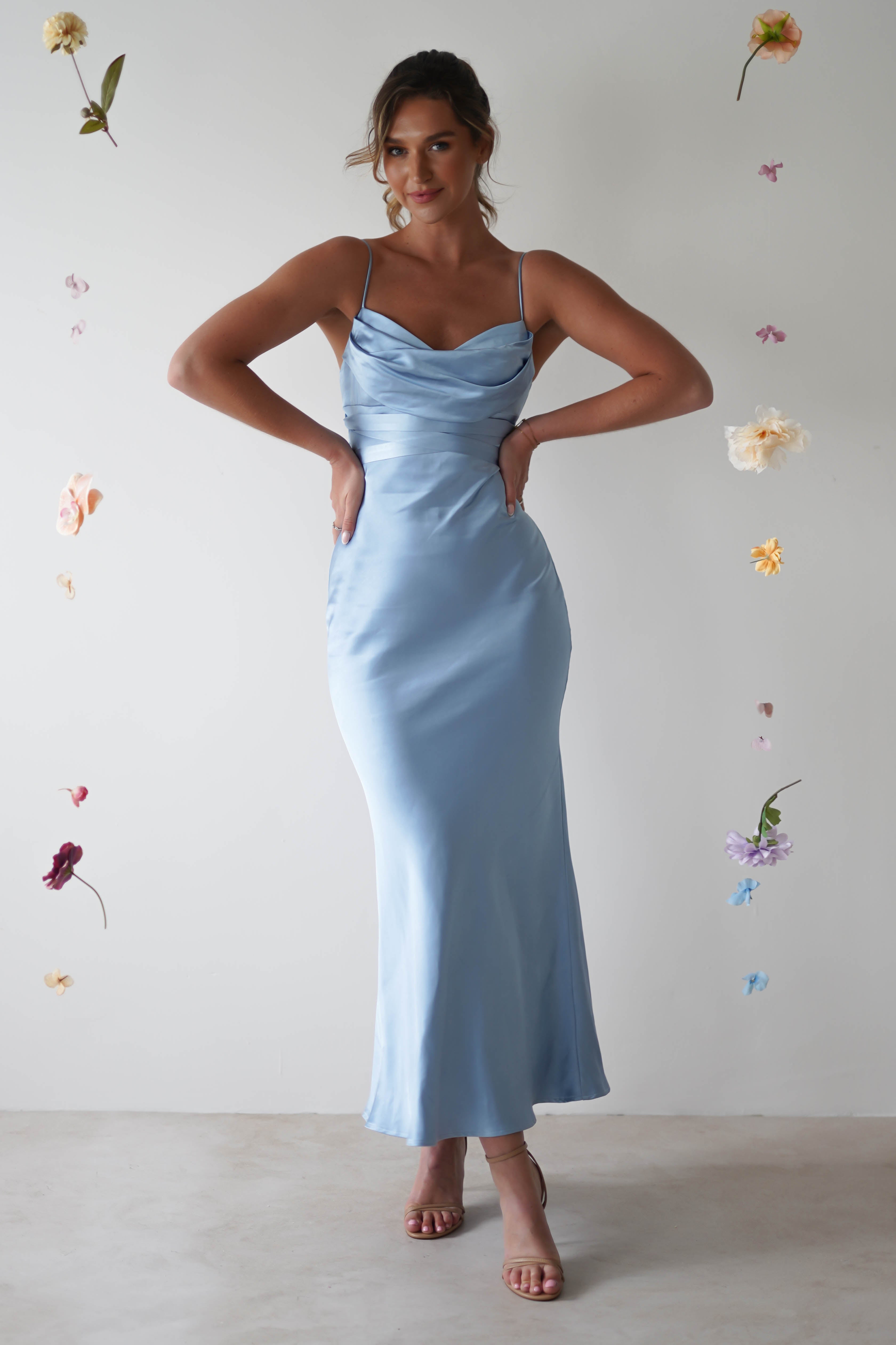 Vestido  Everleigh Azul