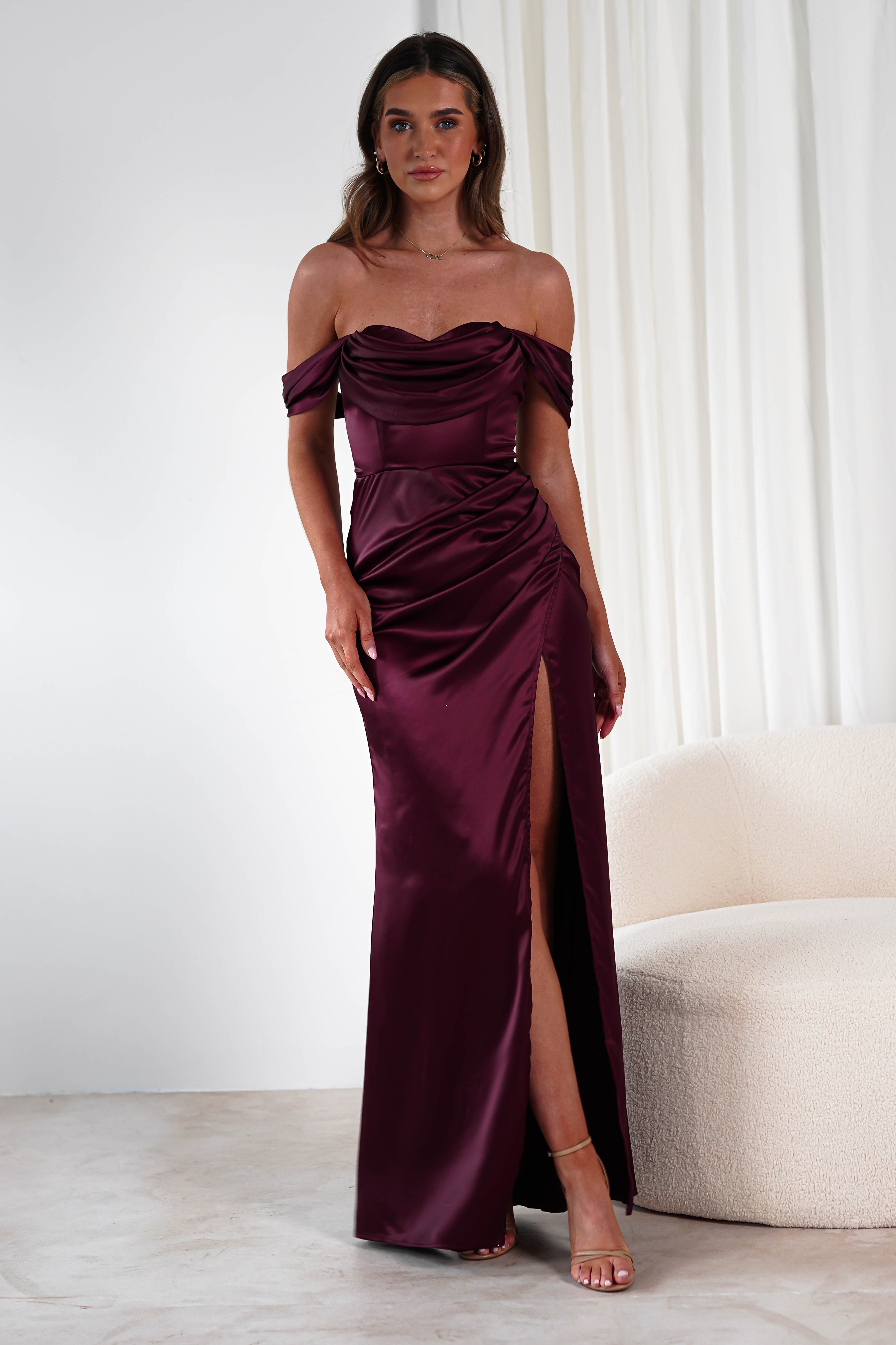 Vestido Monica Vinho