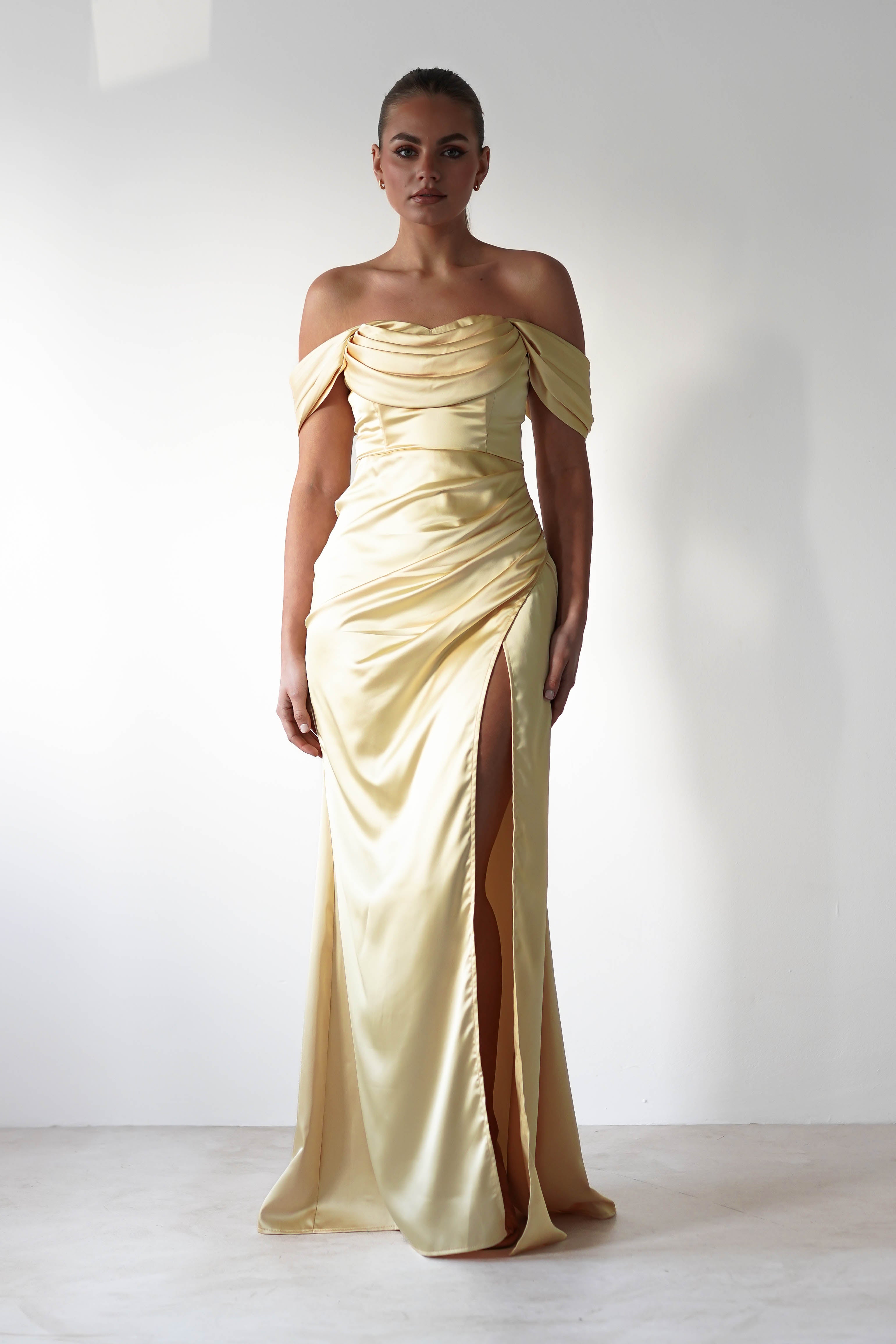 Vestido Monica Amarelo