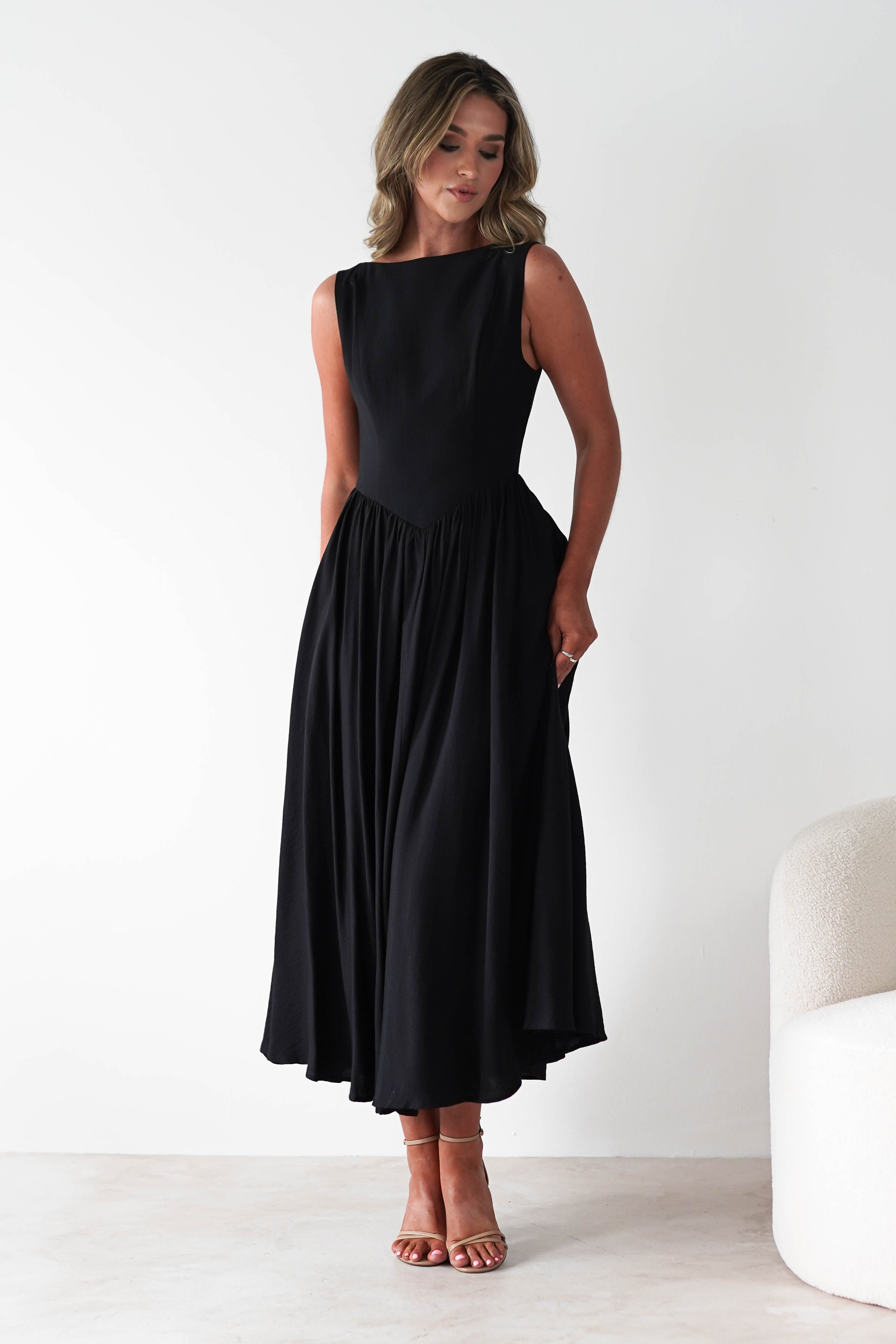 Vestido Monroe Preto