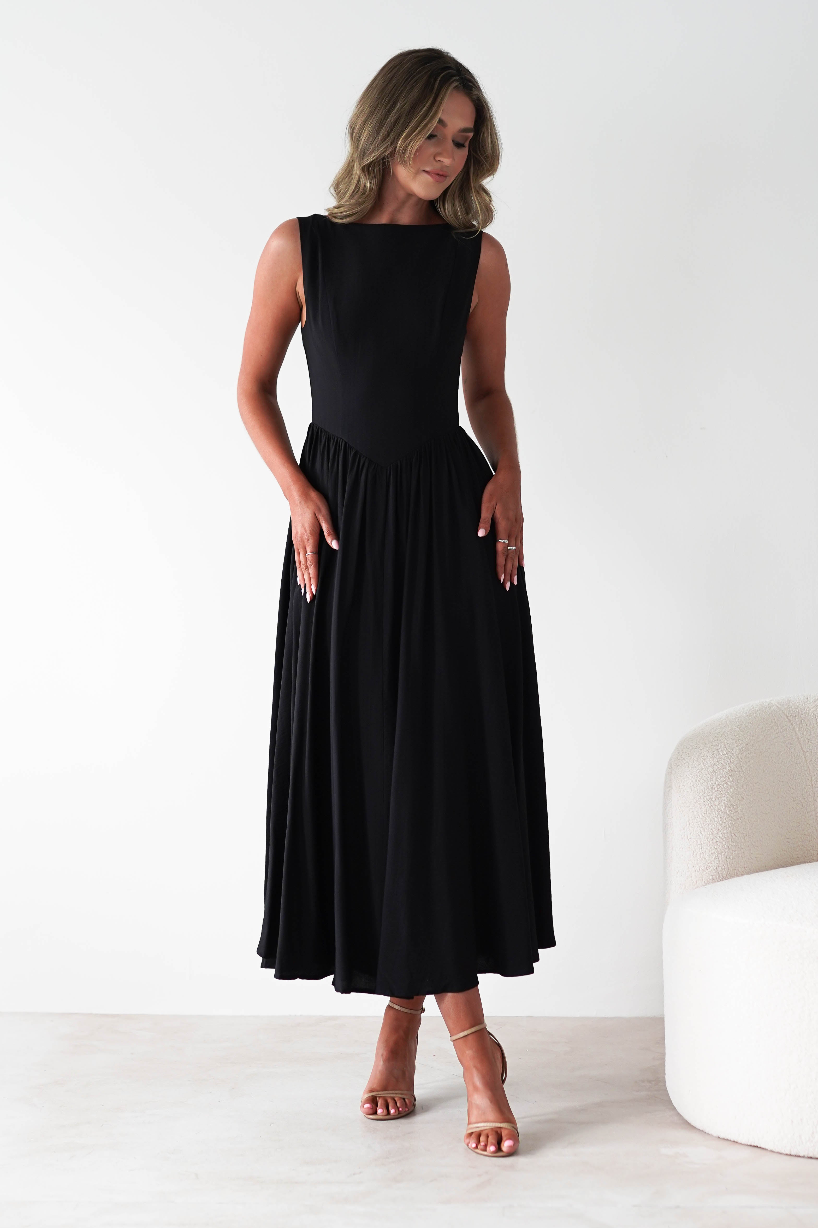 Vestido Monroe Preto