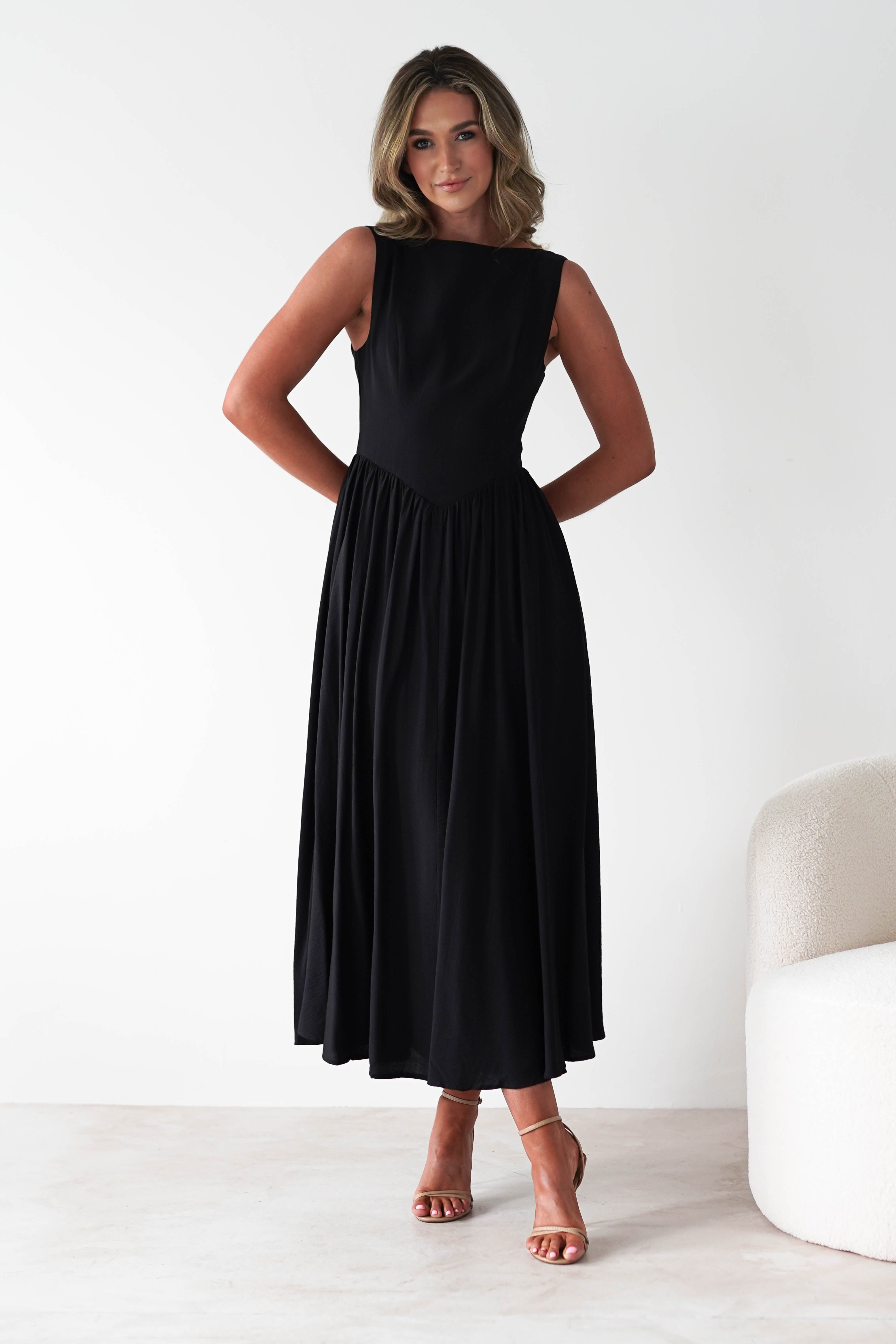 Vestido Monroe Preto