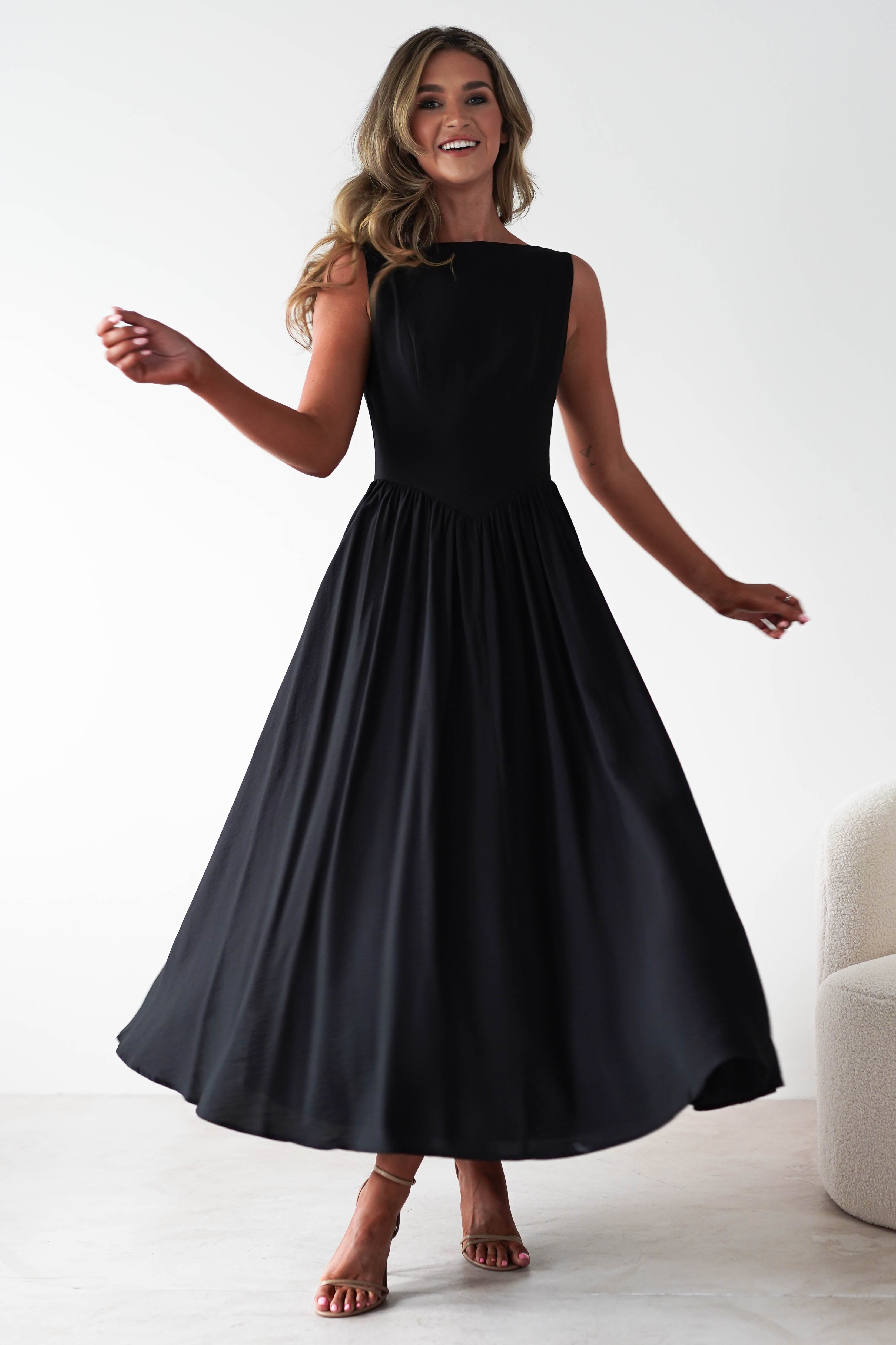 Vestido Monroe Preto