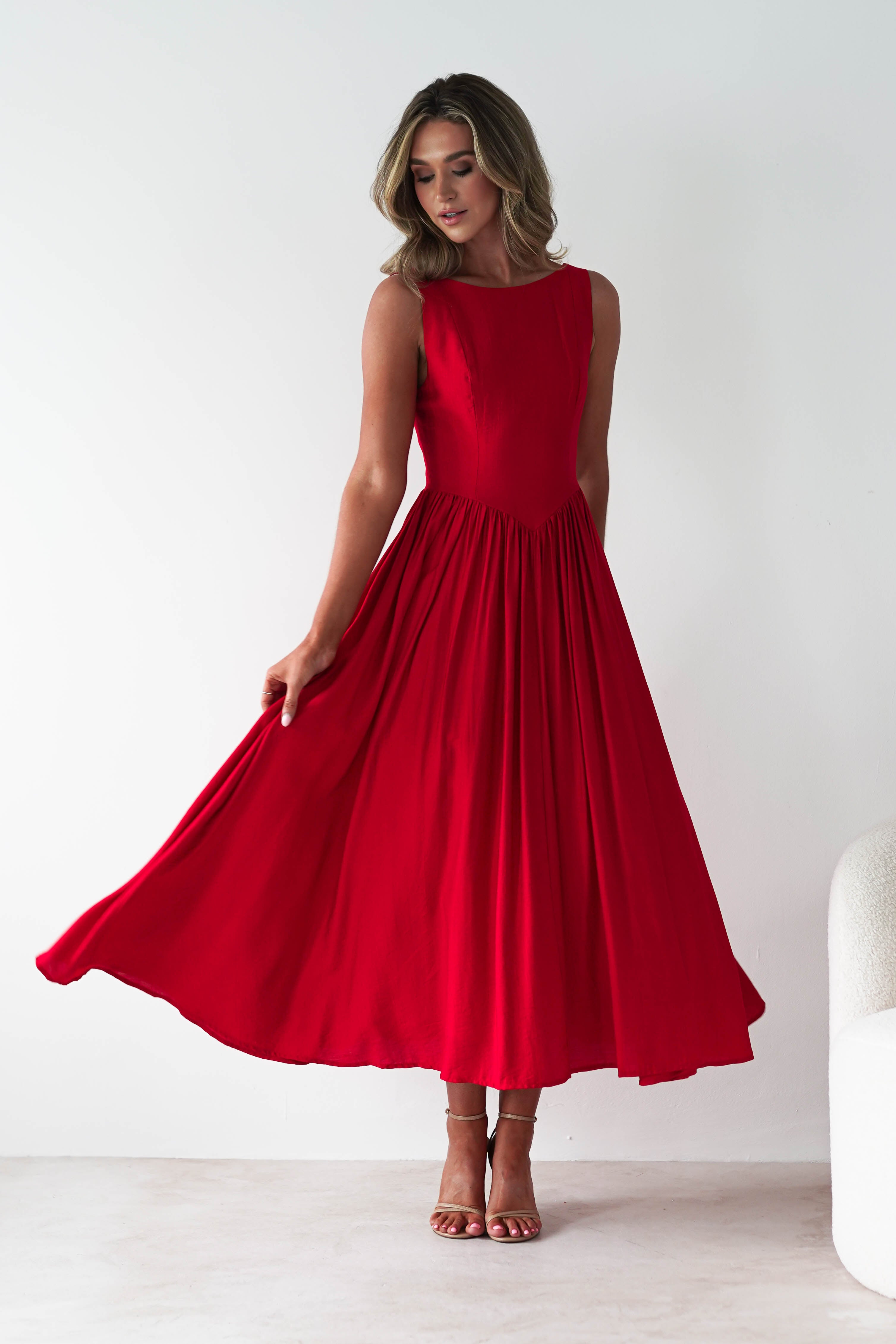 Vestido Monroe Vermelho