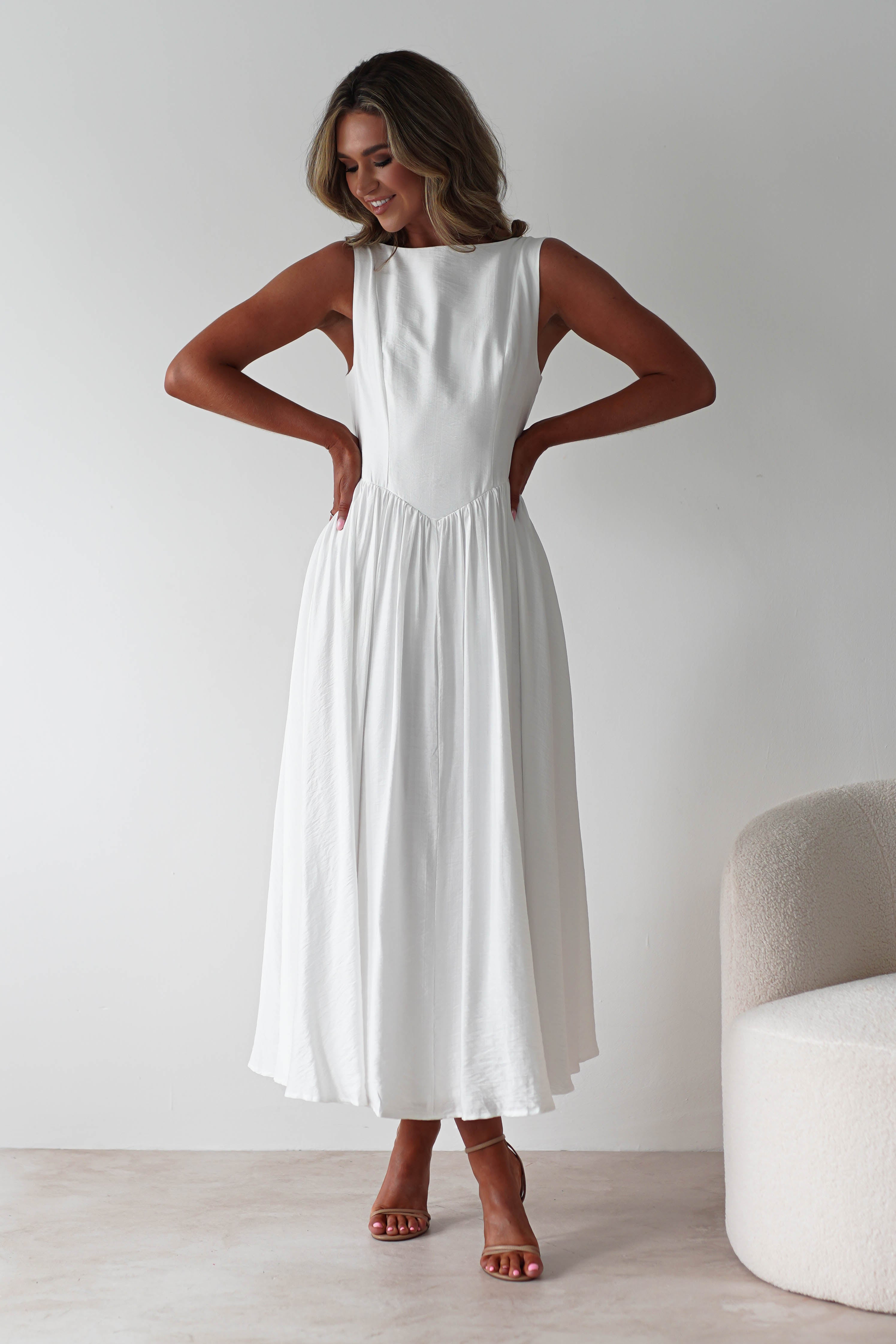 Vestido Monroe Branco