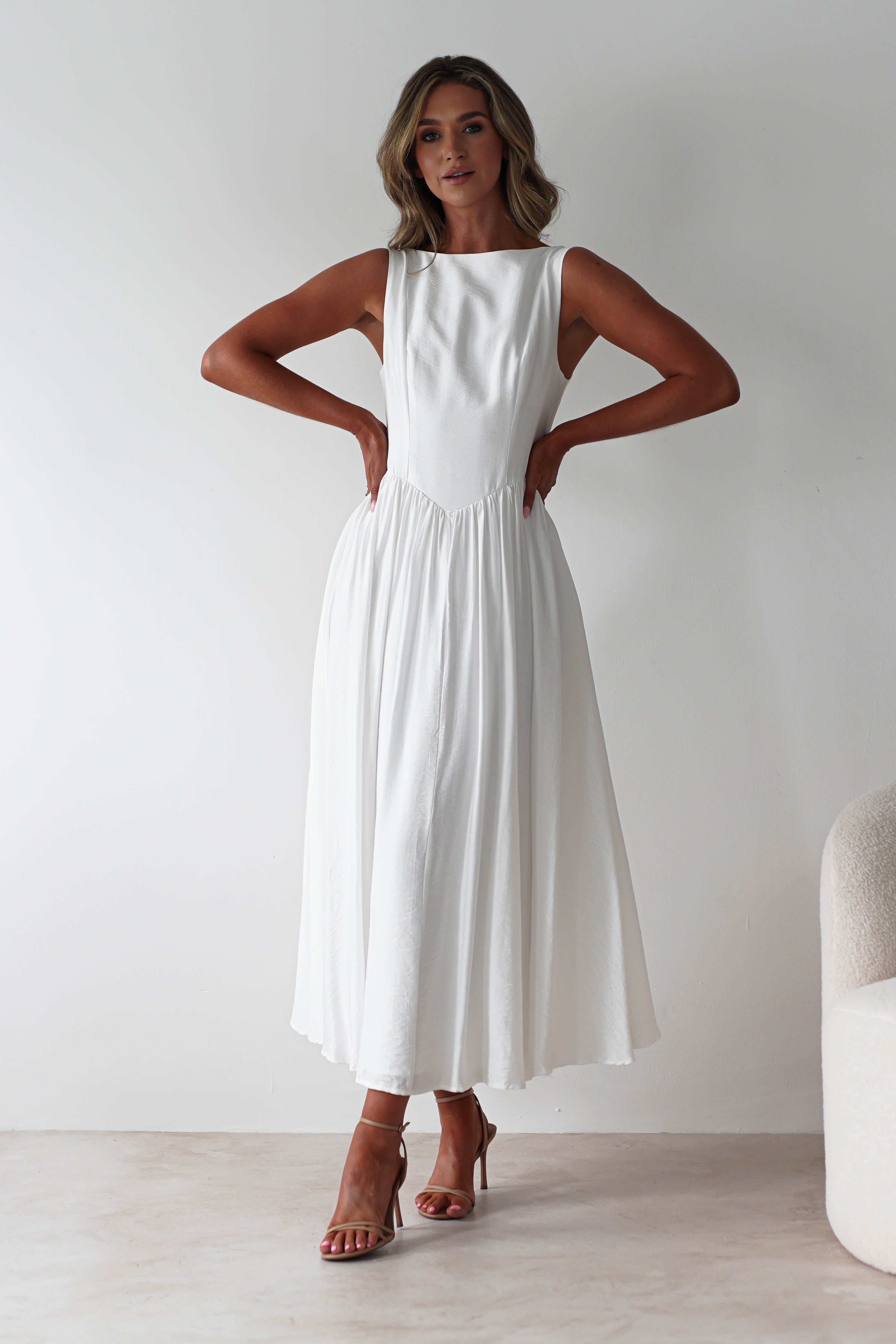 Vestido Monroe Branco