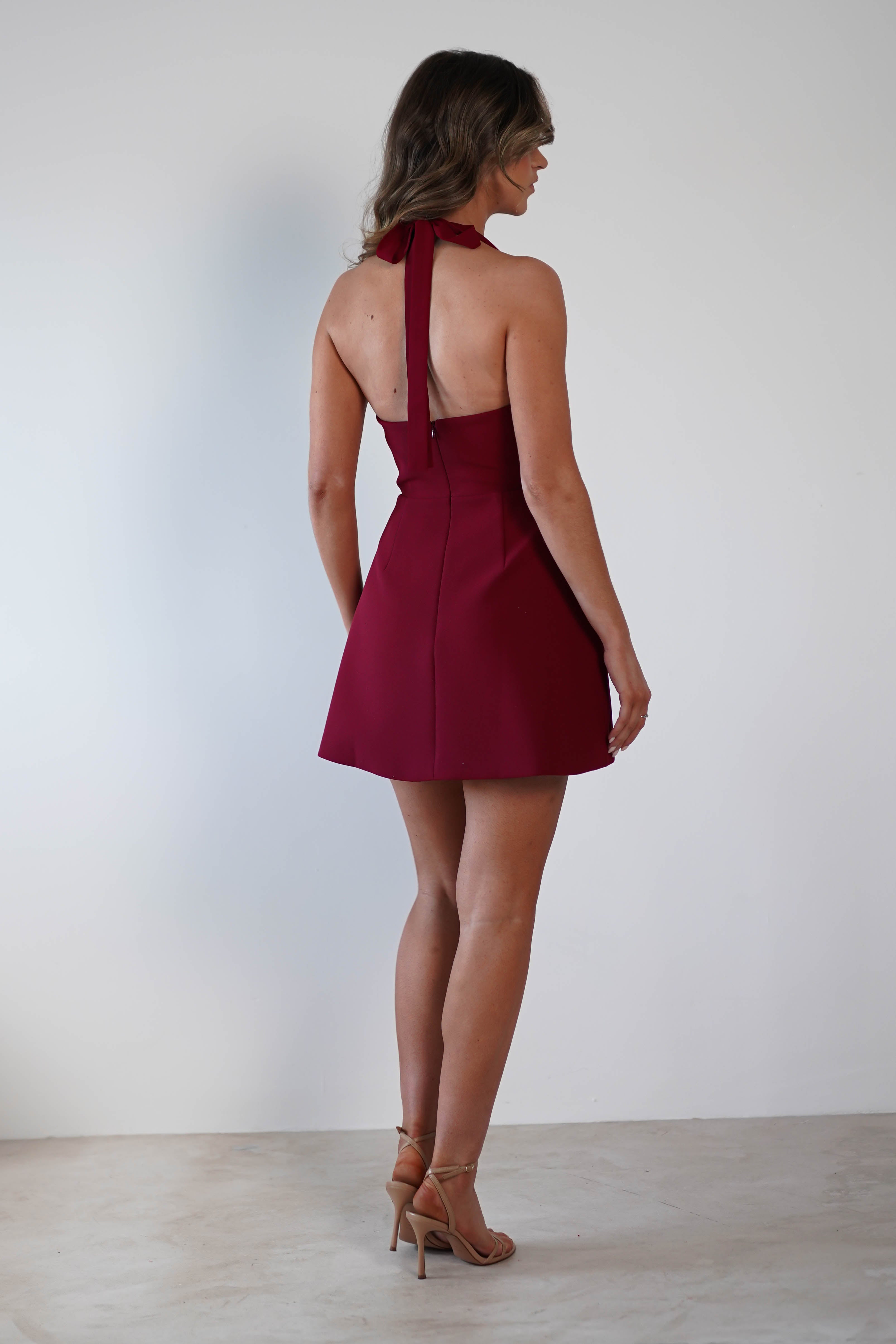 Vestido Marrocos Vinho