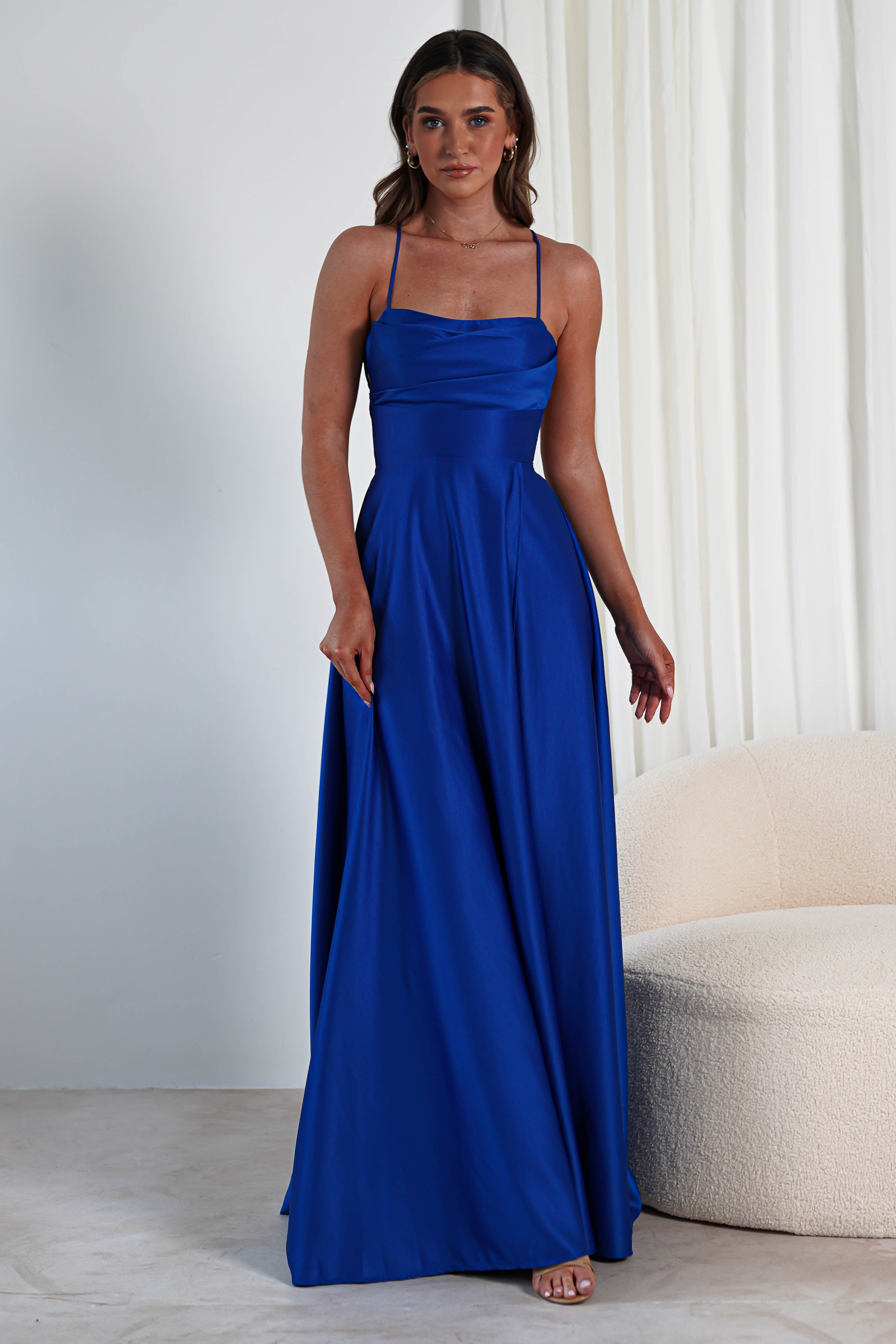Vestido Shantal Azul Real
